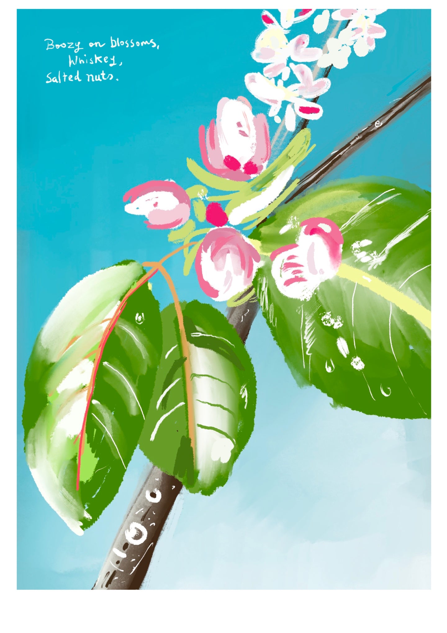 Boozy on blossoms