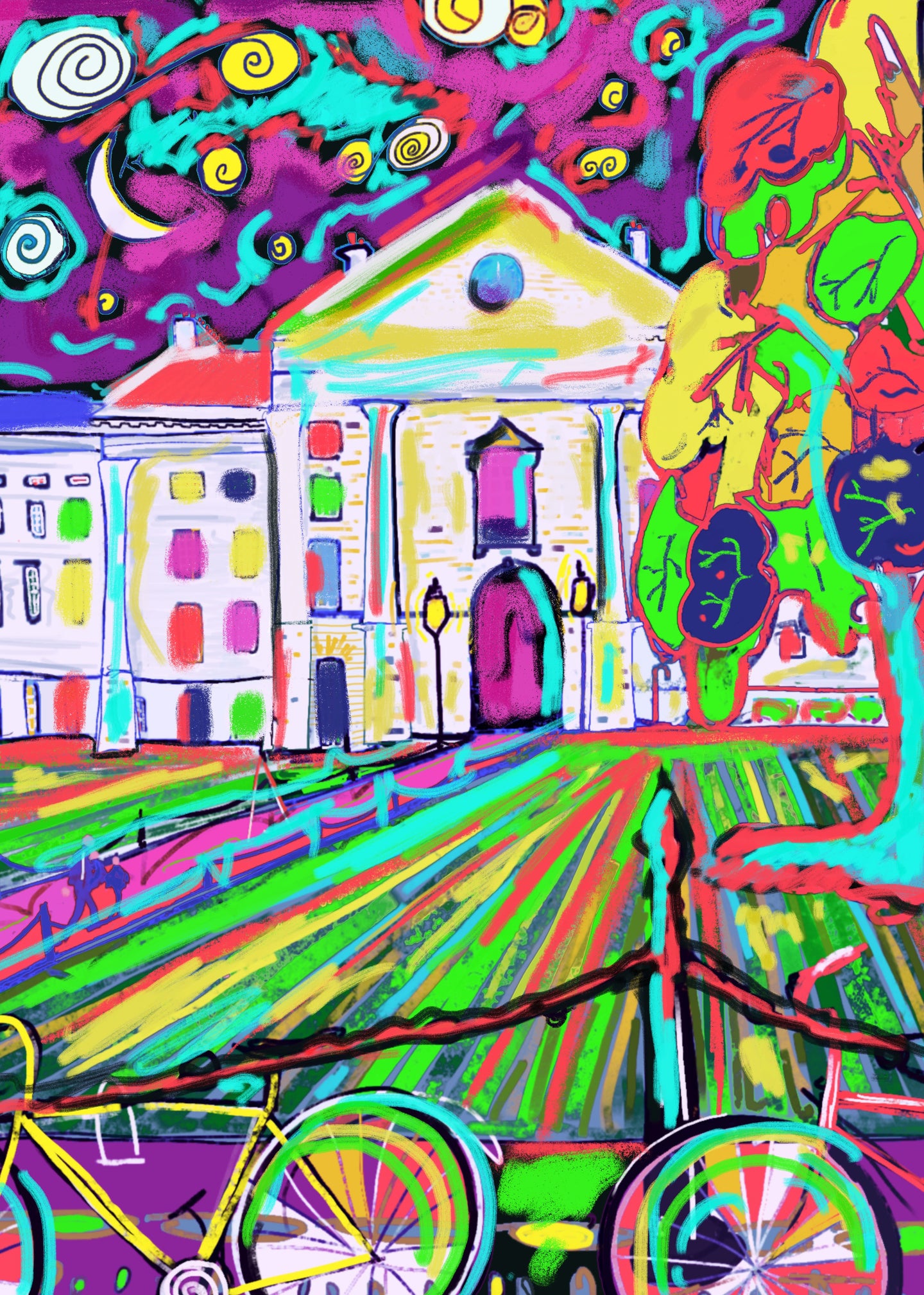 Inside Trinity College